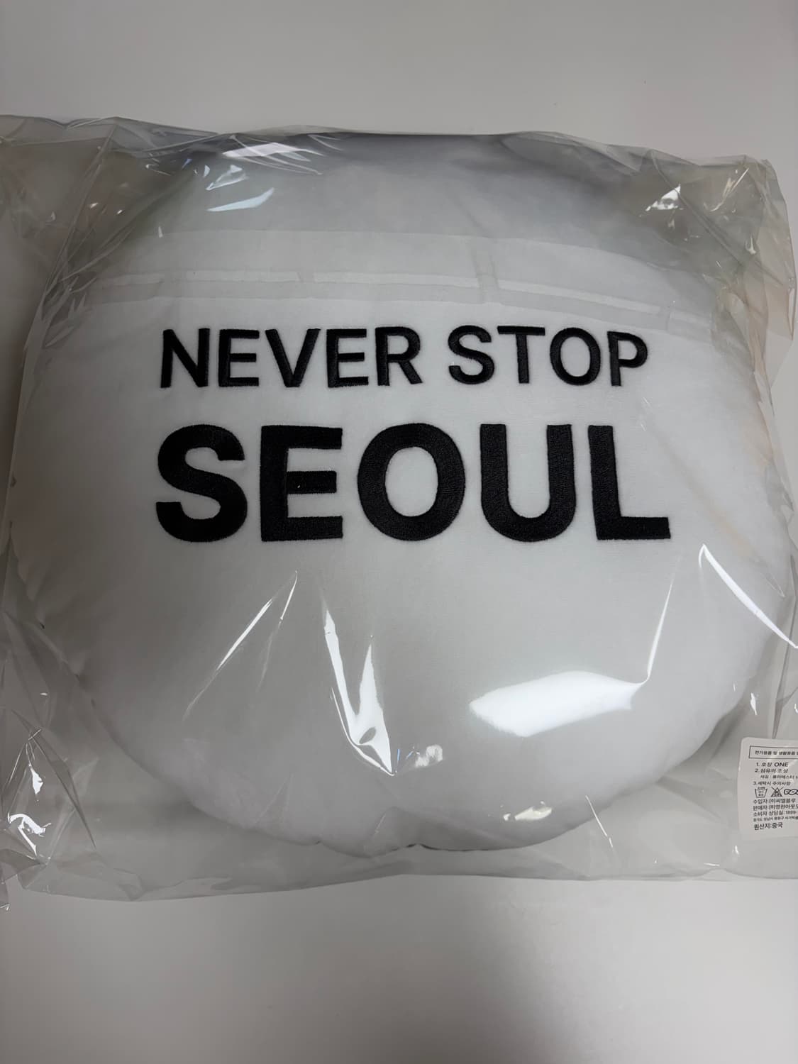 [급처] 노스페이스 눕시 화이트라벨 쿠션 블랙 새상품 싸게팔아용💙 상품이미지2