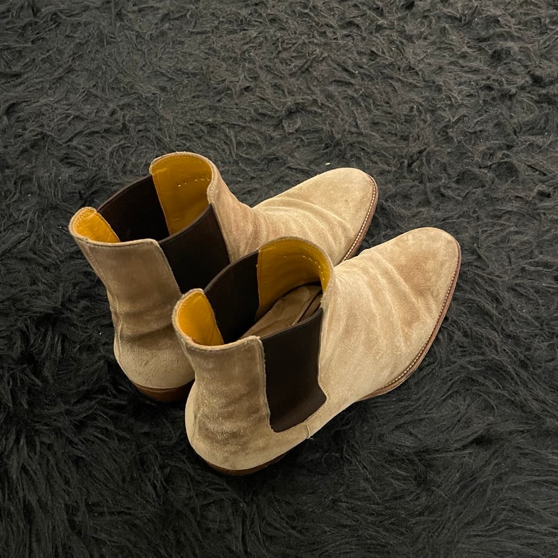 생로랑 와이어트 스웨이드 첼시부츠 상품이미지3