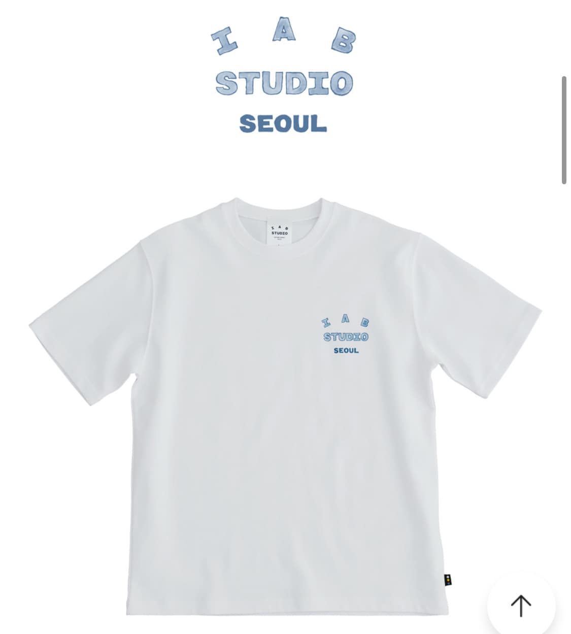 아이앱 서울 반팔 화이트 L 상품이미지2