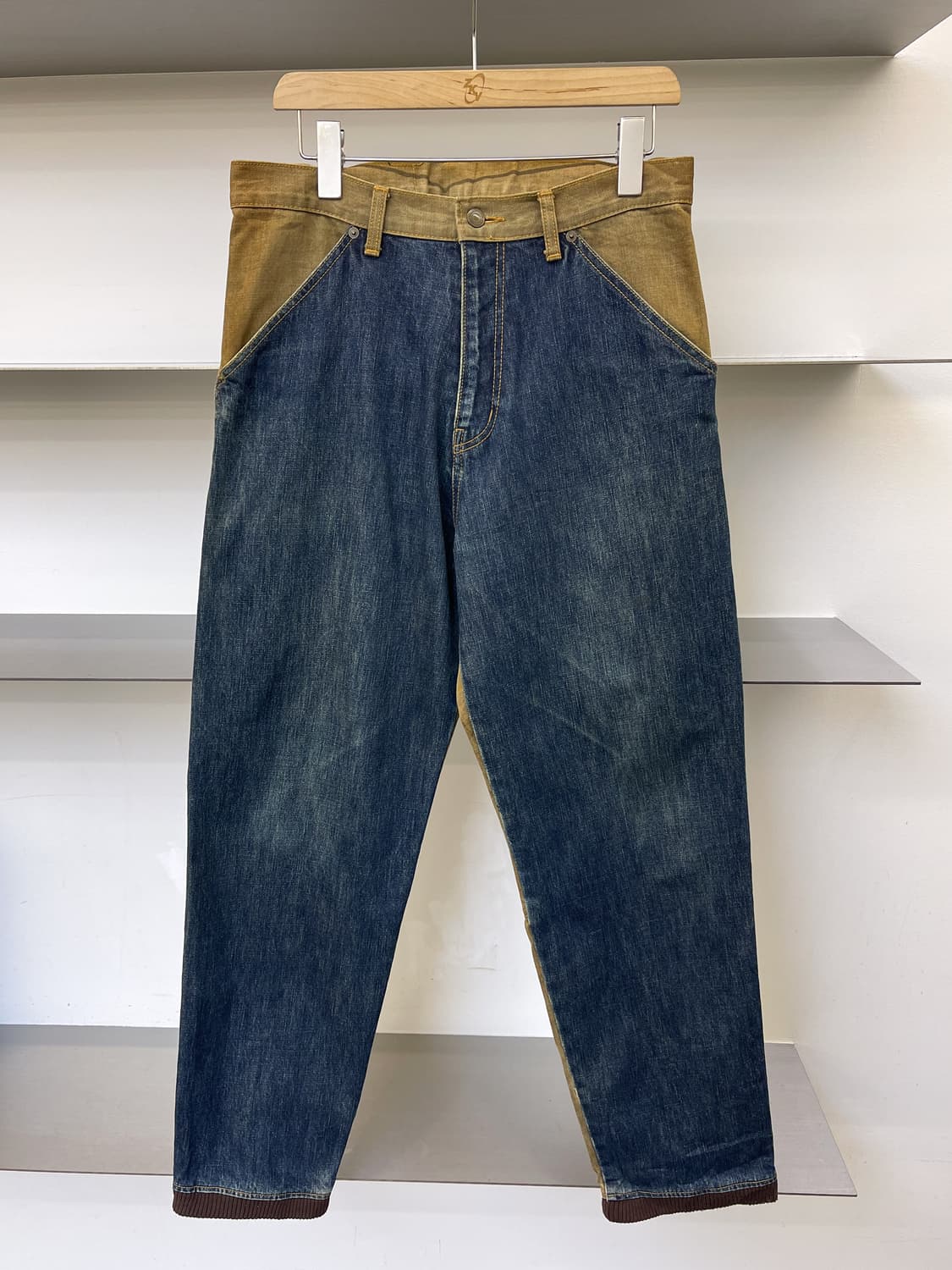 Monitor Graphic 하이브리드 데님 팬츠 상품이미지1