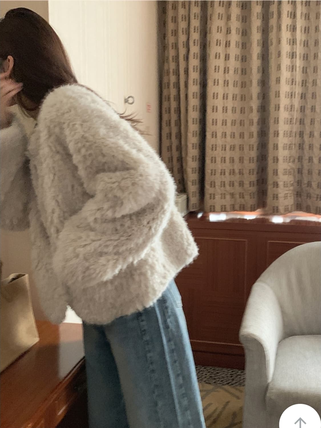 메리어라운드 퍼자켓 상품이미지7