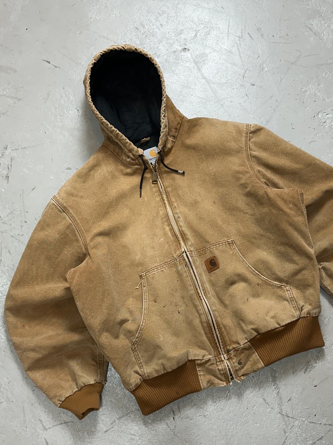 OG 칼하트 J130 액티브 자켓 칼하트 BRN 상품이미지5