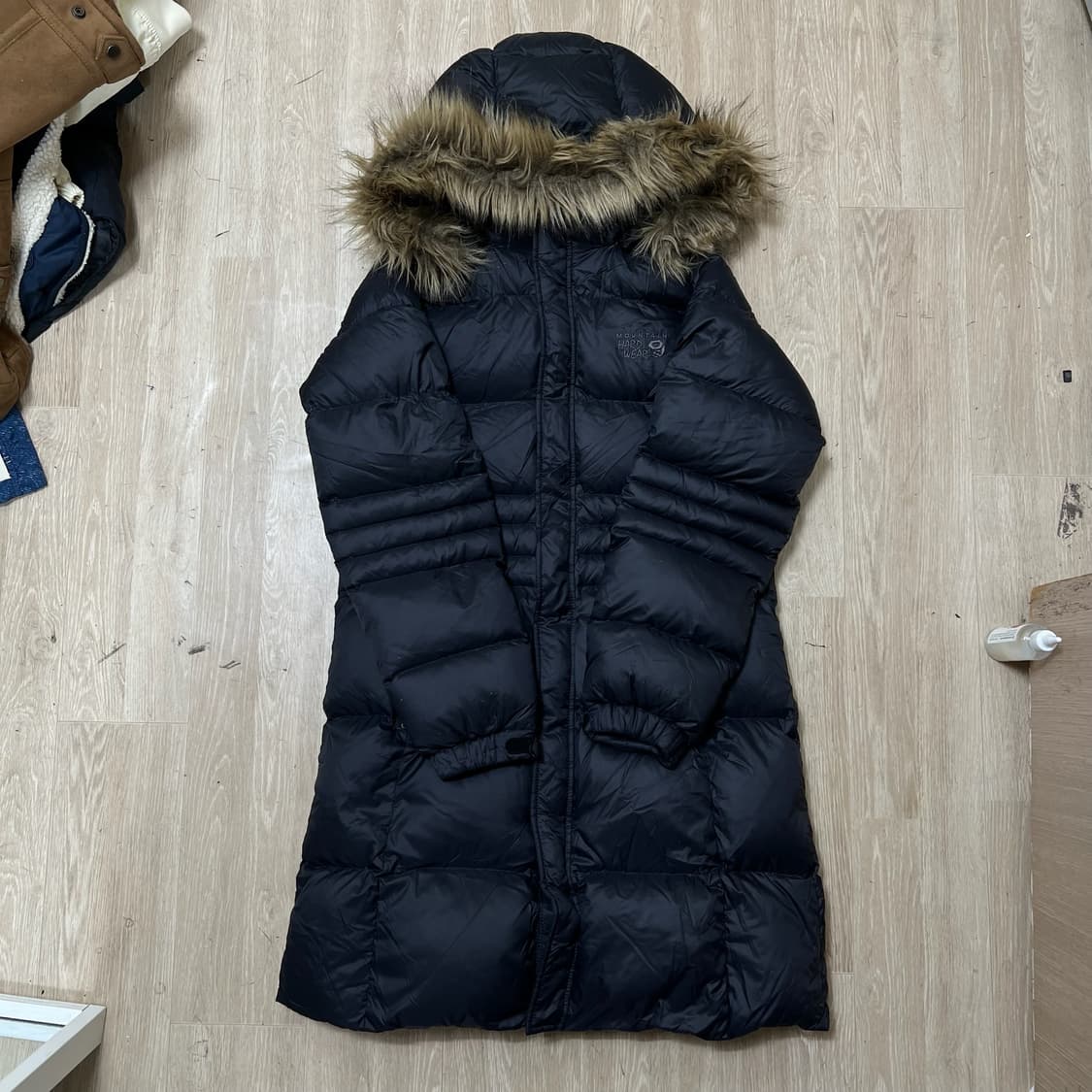 마운틴하드웨어 여성 구스다운 퍼후드 롱패딩 XL  상품이미지1