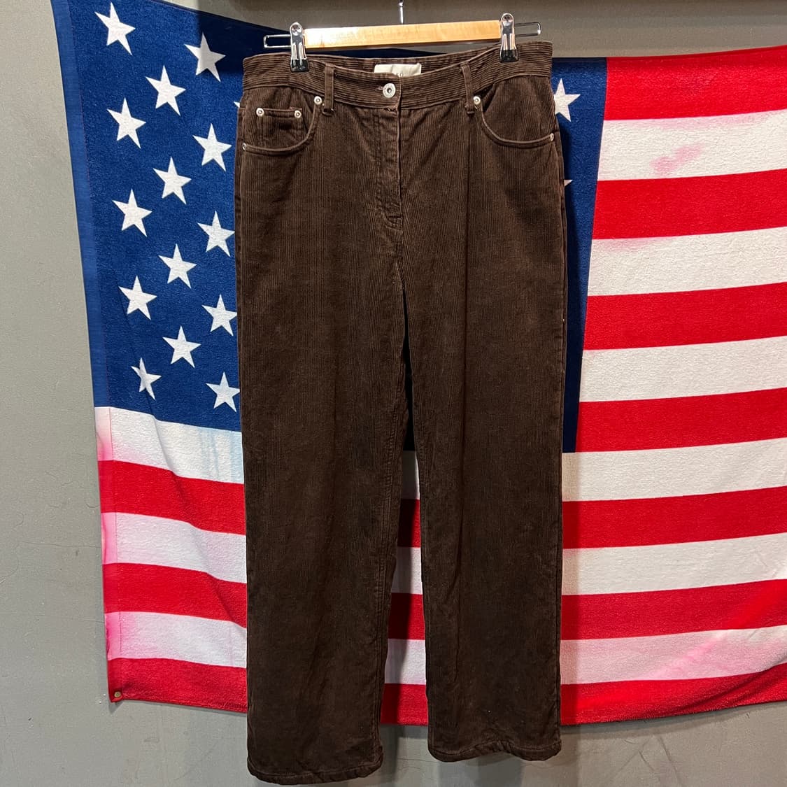 oro 브라운 코듀로이 팬츠 상품이미지1