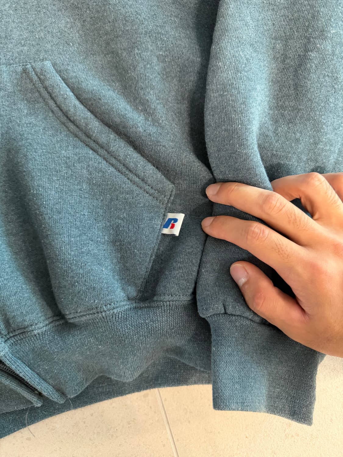 90s 러셀 후드집업 L 상품이미지2