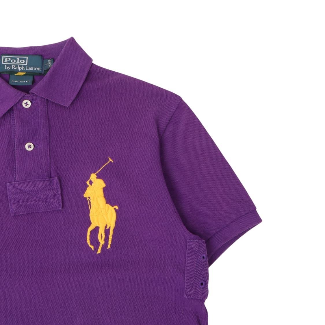 폴로 랄프로렌 퍼플 빅포니 카라티 상품이미지3