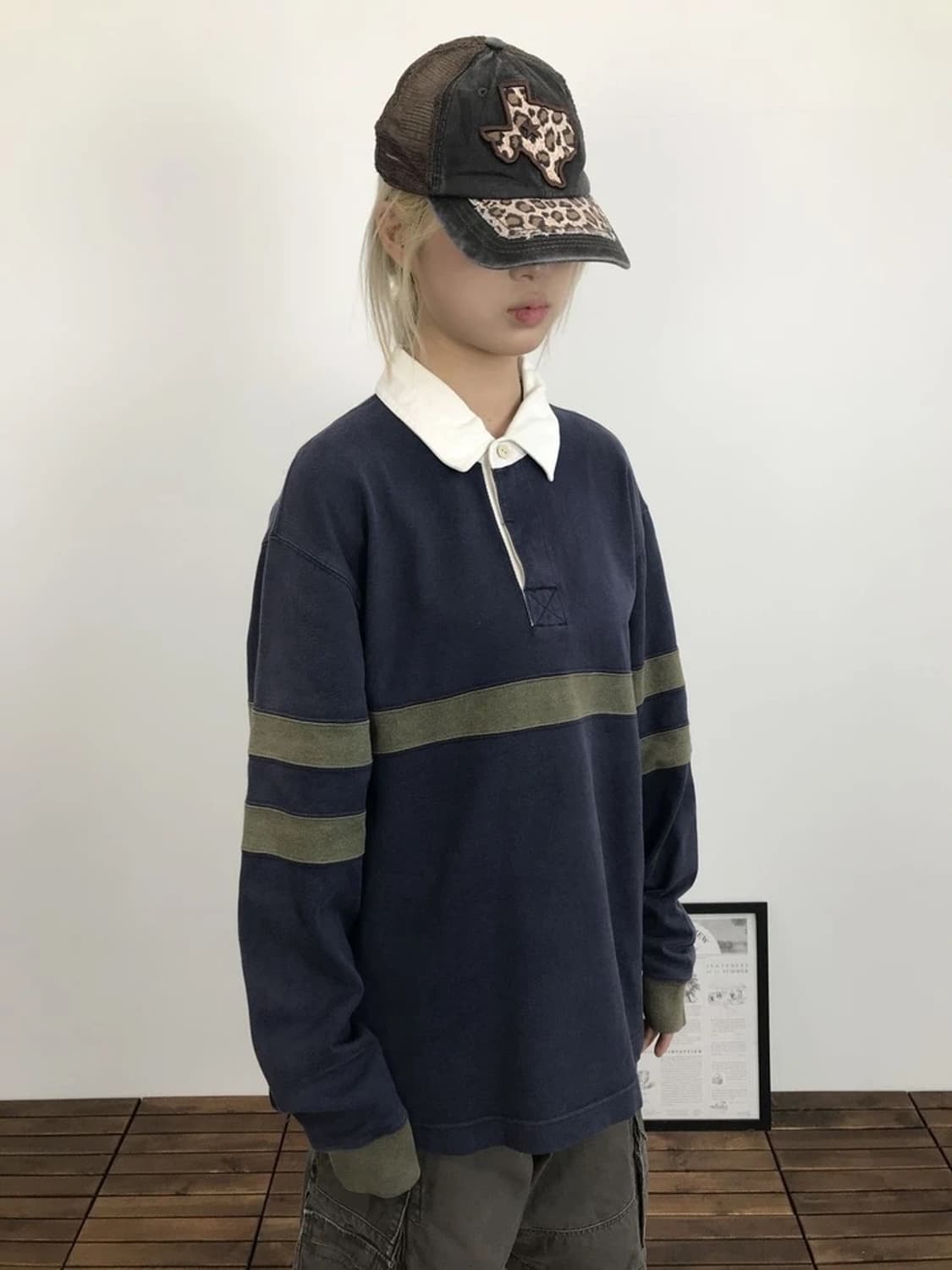 Eddie Bauer Sport Shop Rugby Polo 상품이미지1