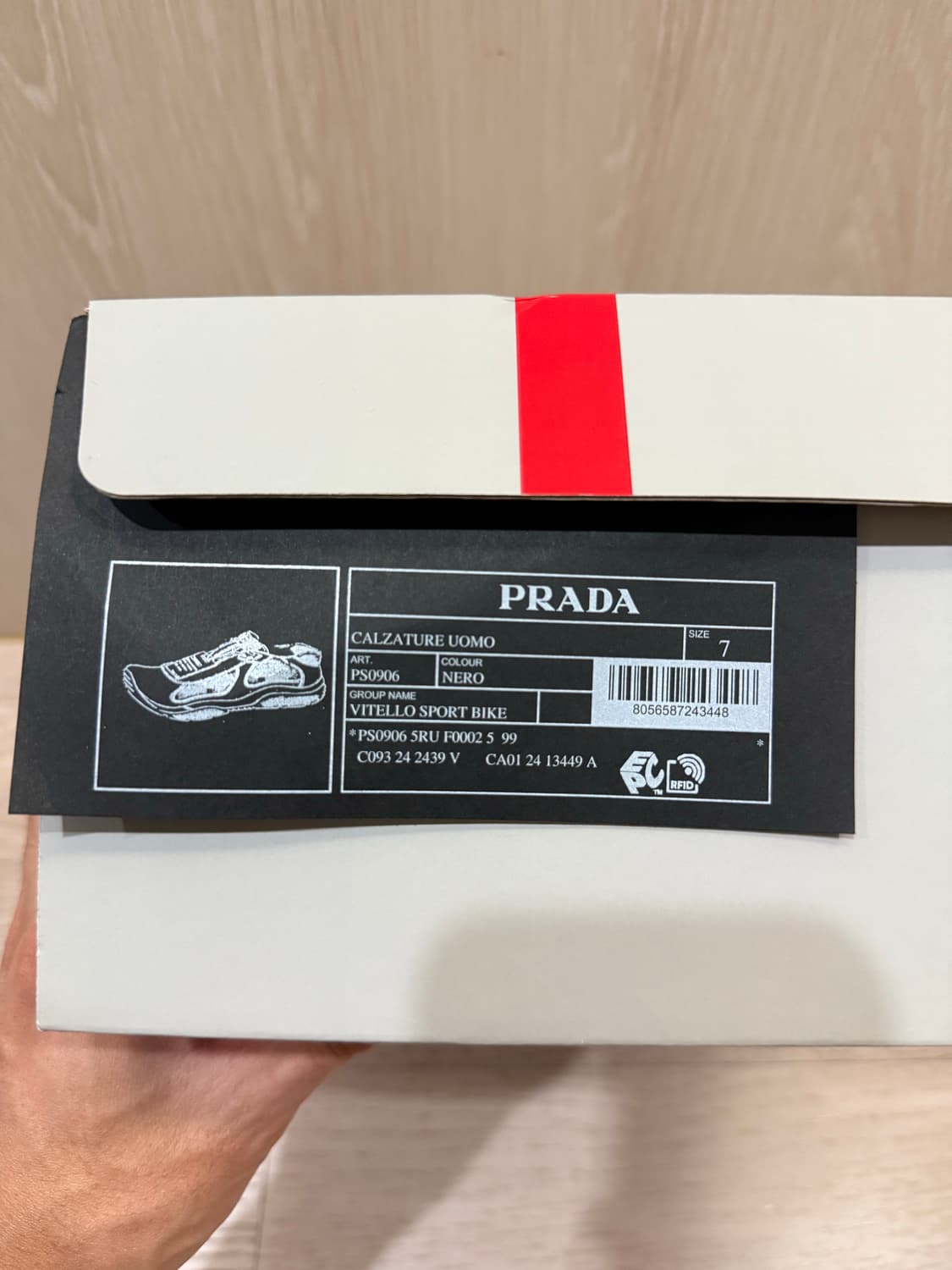 프라다 아메리카컵 OG / 블랙 / 270 상품이미지8