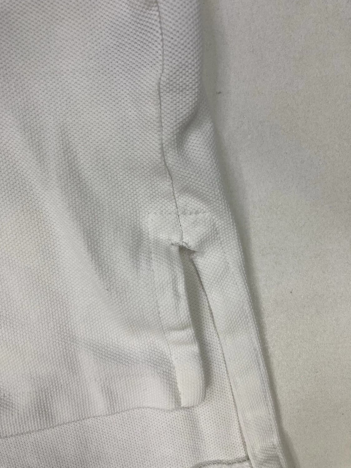 폴로 랄프로렌 빅포니 메시 카라티 화이트 블랙 상품이미지6