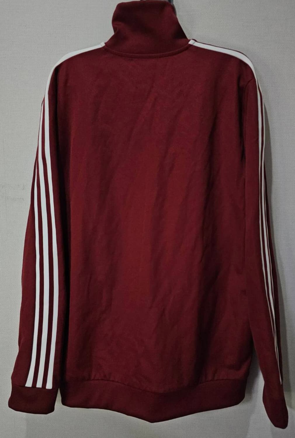 아디다스 버건디 마룬 베켄바우어 트랙탑 져지집업 100~105/L~XL 상품이미지4