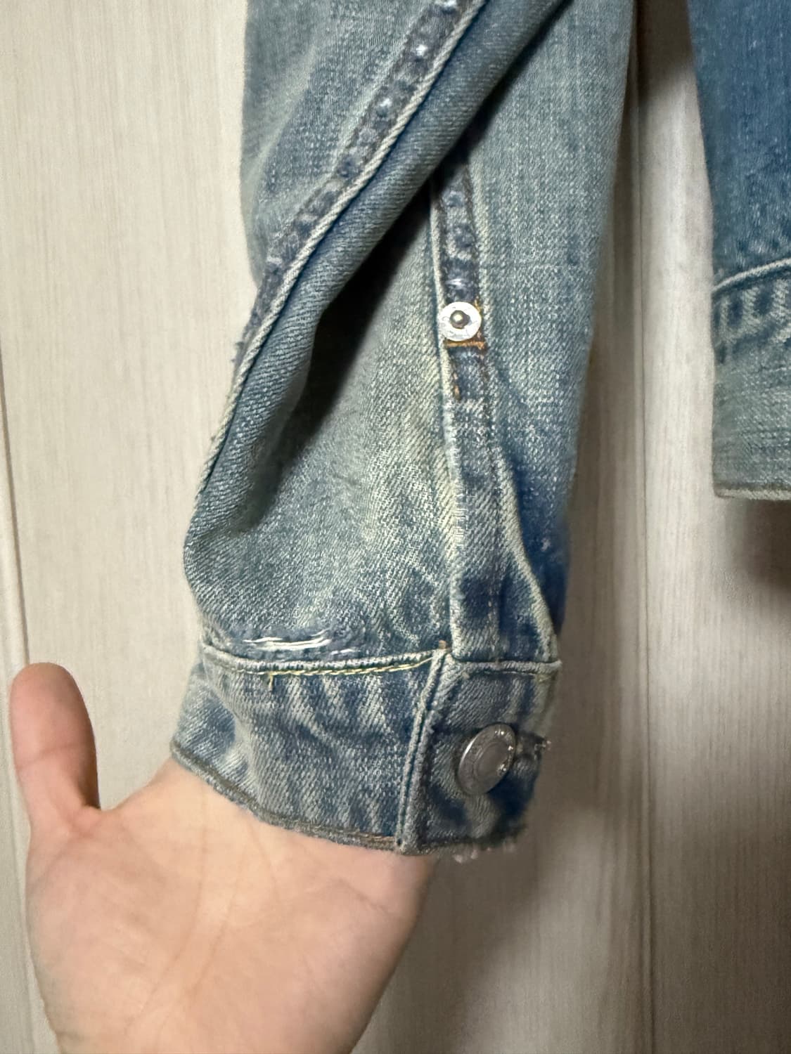 [L] 앙팡 리쉬 데프리메 ERD 24ss 데님 자켓 상품이미지8