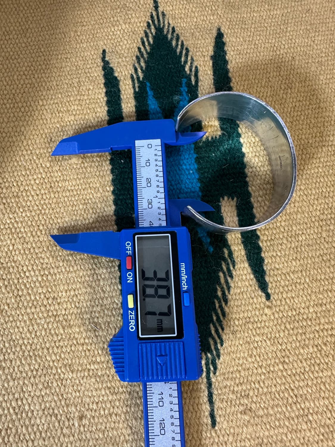  네이티브아메리칸 실버 커프 인디언주얼리 나바호 상품이미지9