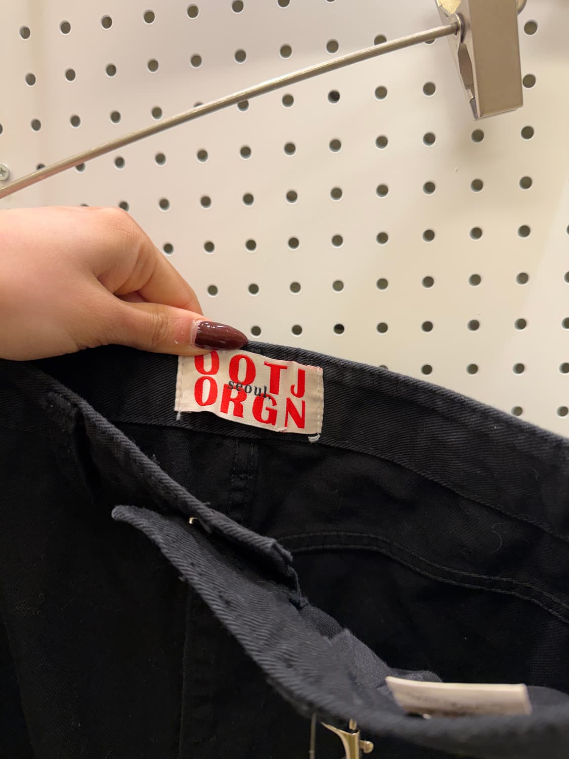 OOTJ 멀티 유틸리티 카고 롱스커트 U1364 상품이미지5