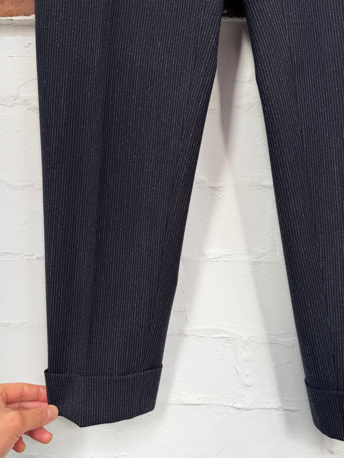 Alberto biani 스트라이프 치노팬츠 W32 상품이미지3