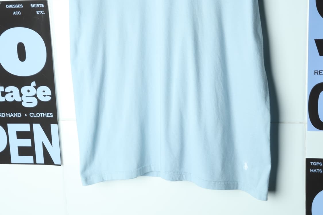 (XL-2XL) 폴로 랄프로렌 반팔 티셔츠 연하늘 아메카지-H31854 상품이미지4