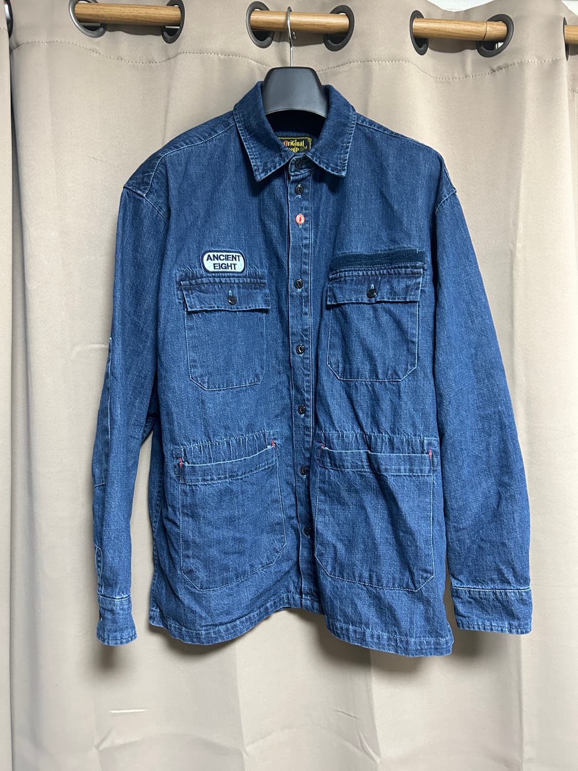 오가프 포인트 데님 셔켓 2 상품이미지1