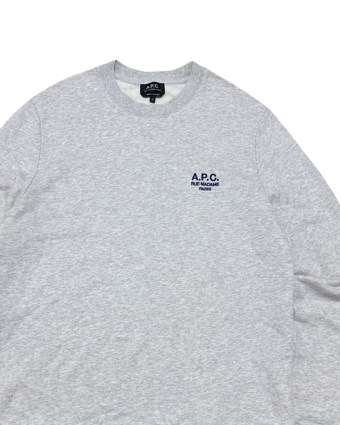 A.P.C. 아페쎄 자수로고 맨투맨 상품이미지2