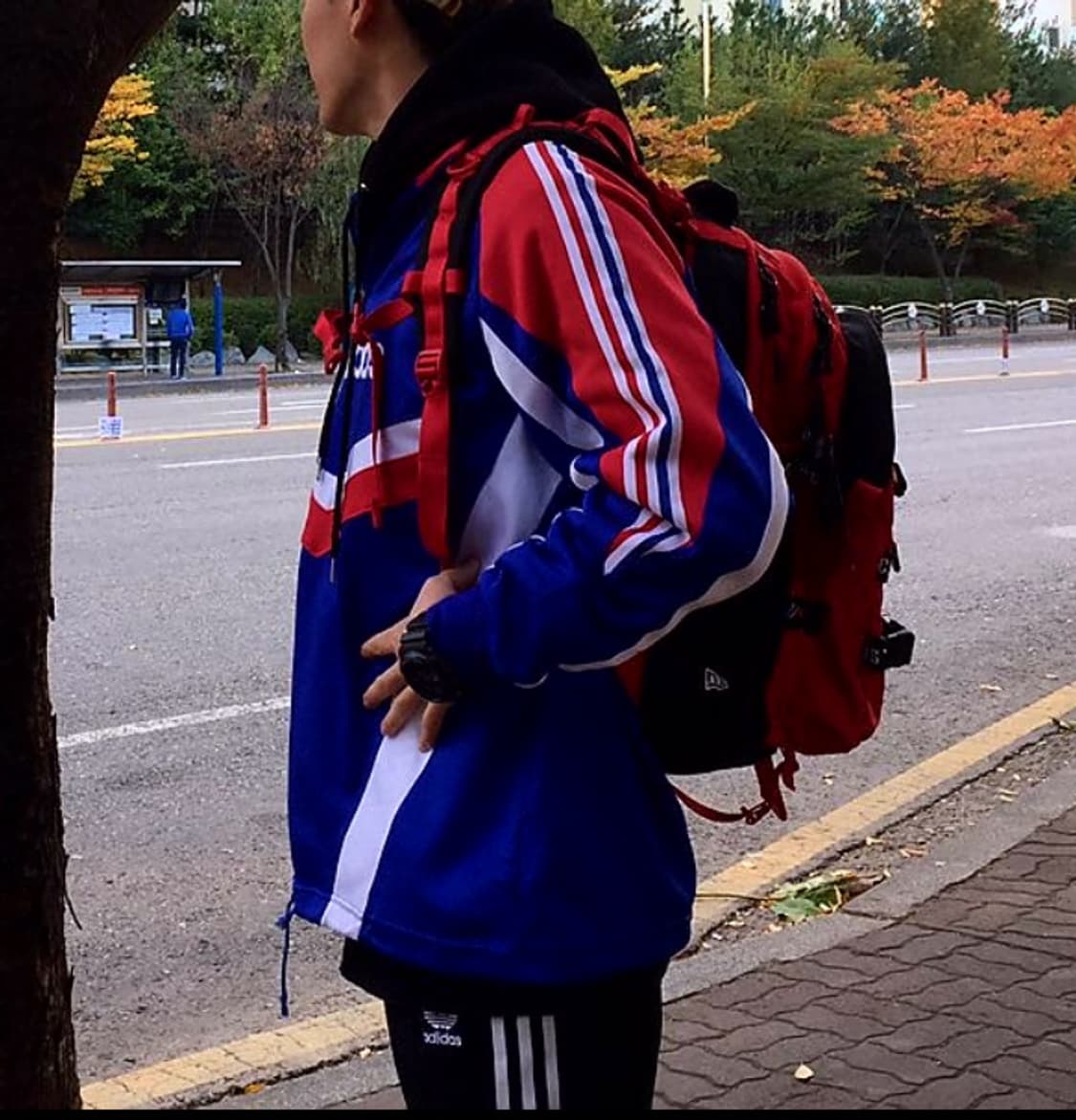 아디다스 빈티지 st  아노락 집업 상품이미지7