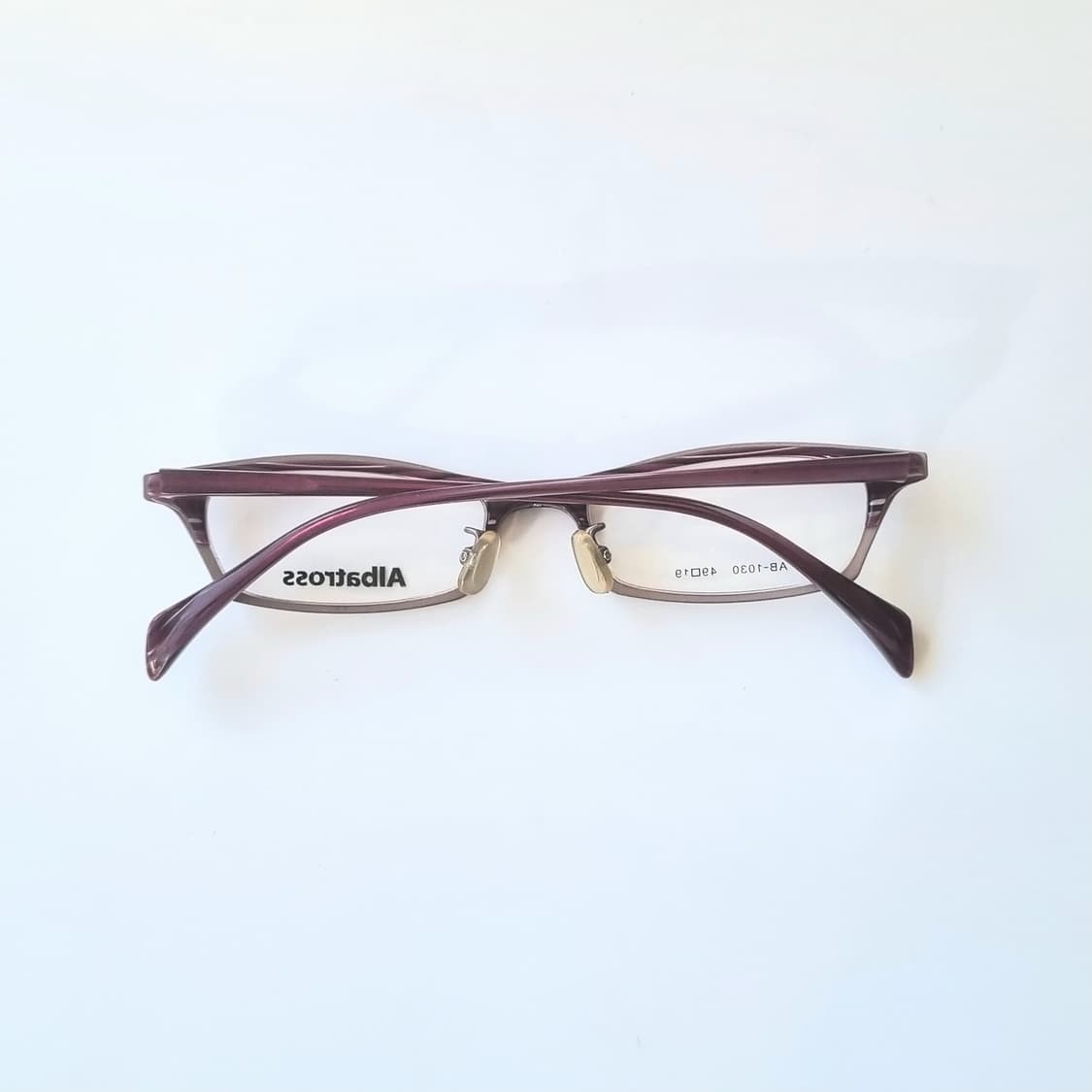 데드스탁 Albatross 긱시크 하금테 안경 상품이미지9