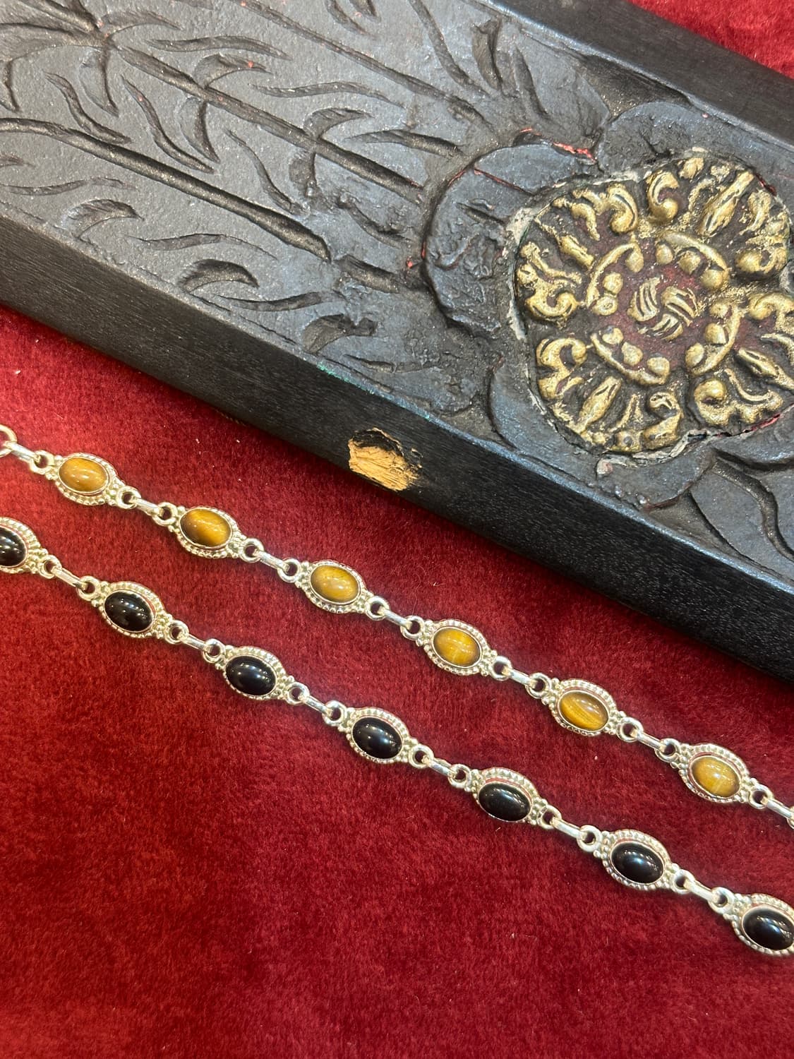 Onyx 925silver bracelet 상품이미지6