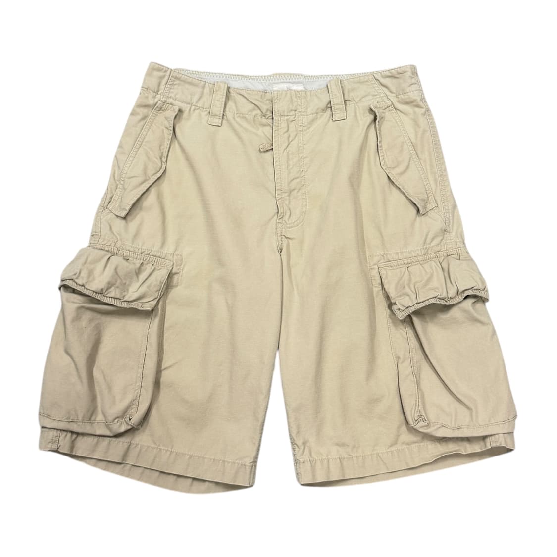 GAP 갭 카키스 루즈핏 카고 포켓 반바지 베이지 32 상품이미지1