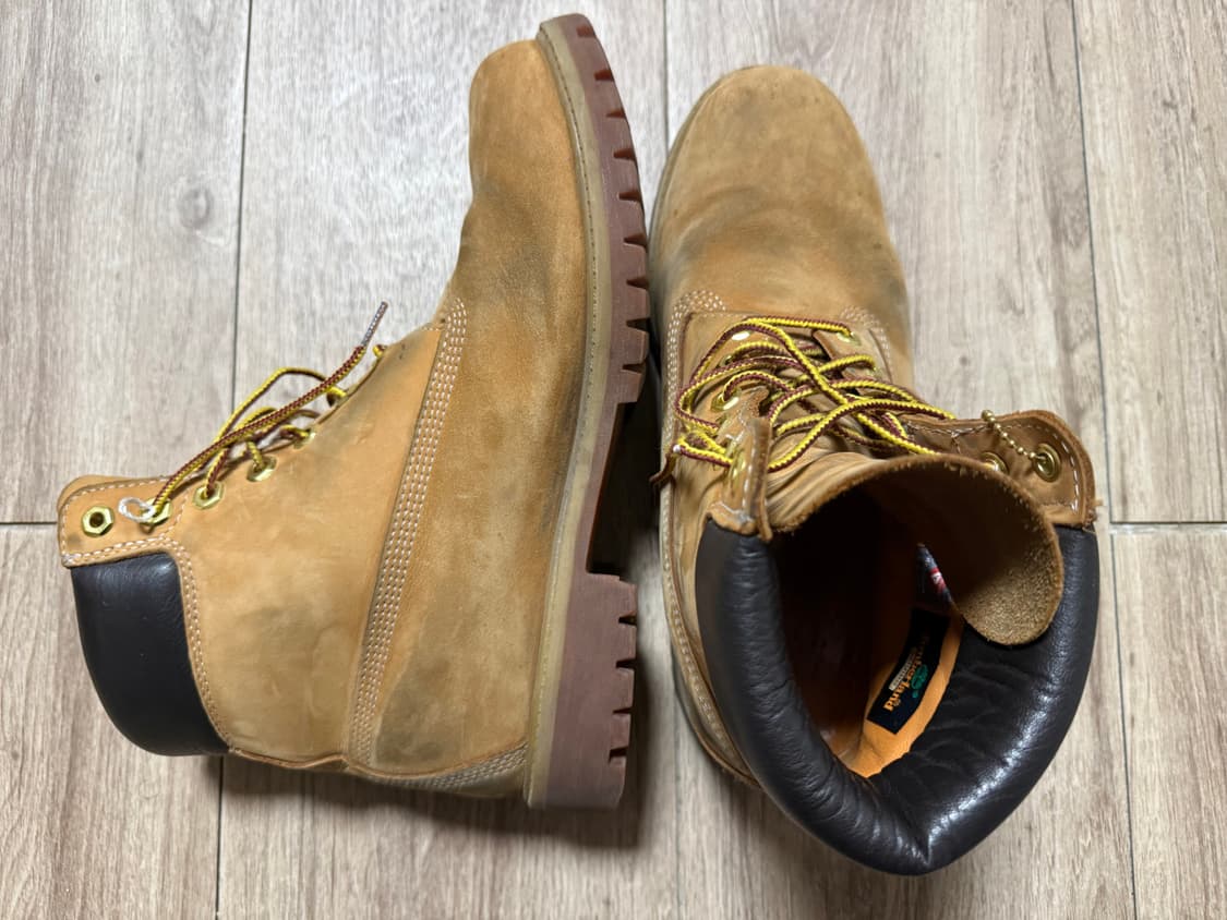 팀버랜드 프리미엄 6인치 워터프루프 부츠 위트 누벅 - 와이드 275 상품이미지1