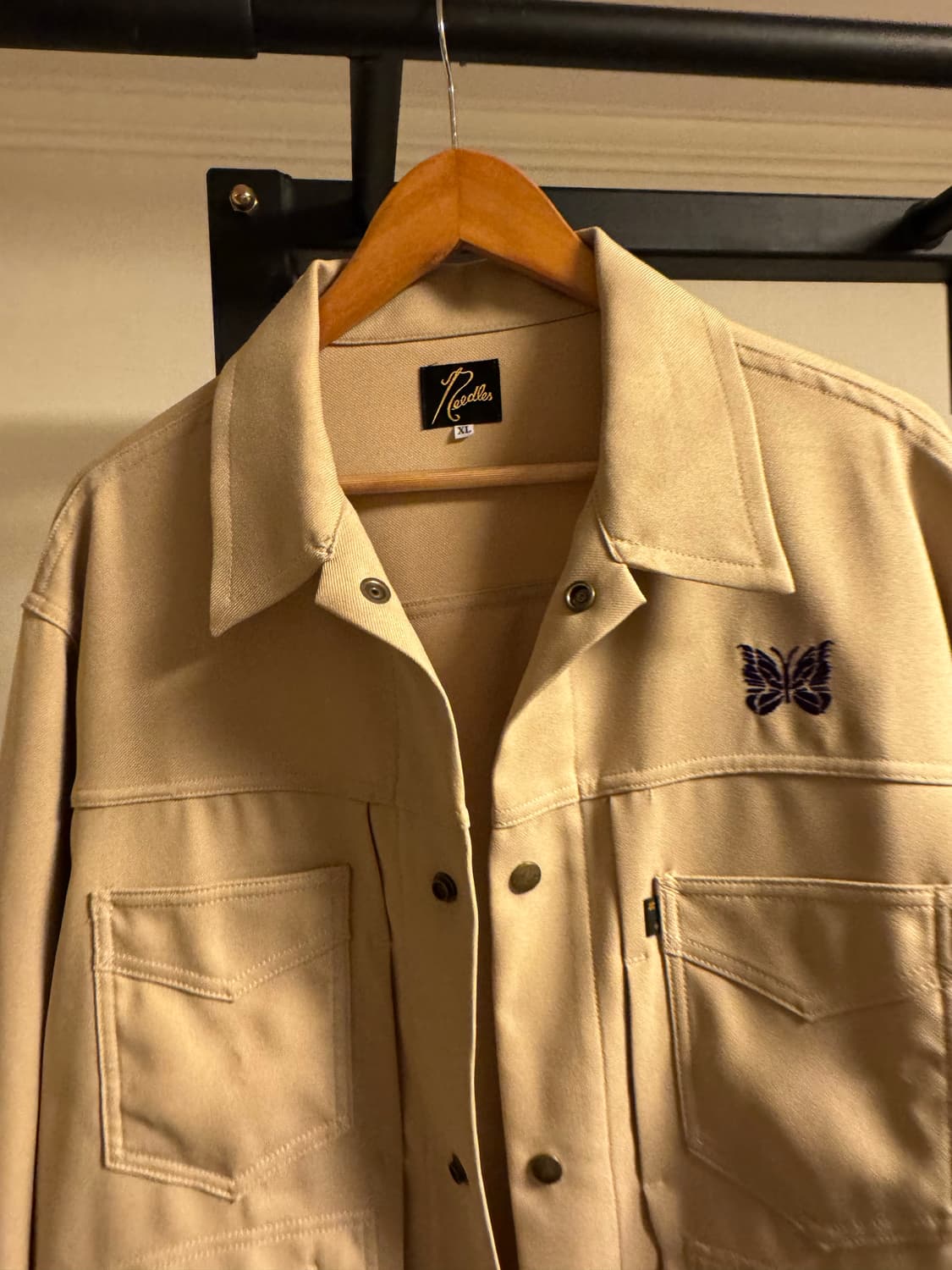 니들스 페니 진 폴리 트윌 자켓 베이지 xl 사이즈 상품이미지4