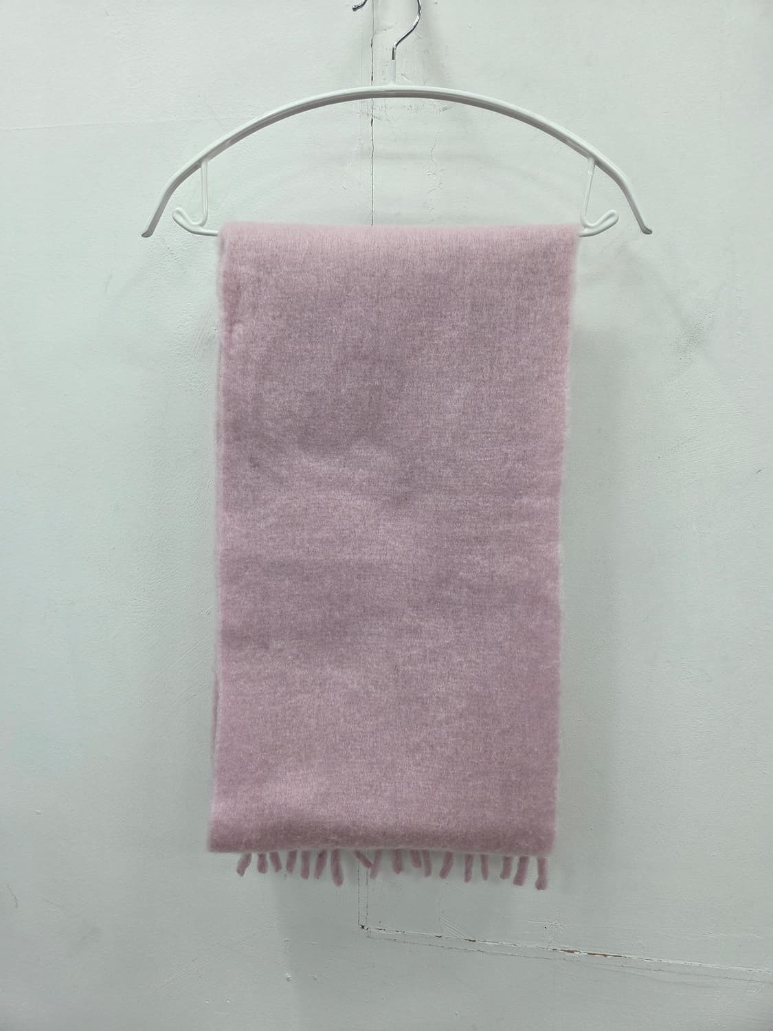 COS 코스 핑크색 모헤어 머플러 목도리 상품이미지2