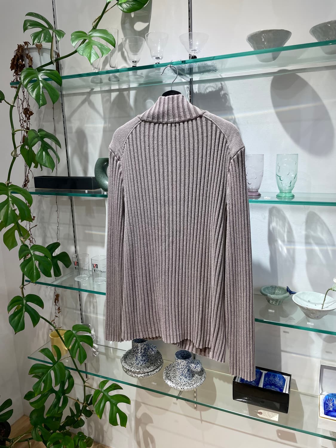 아워레가시 classic zip cardigan 상품이미지5