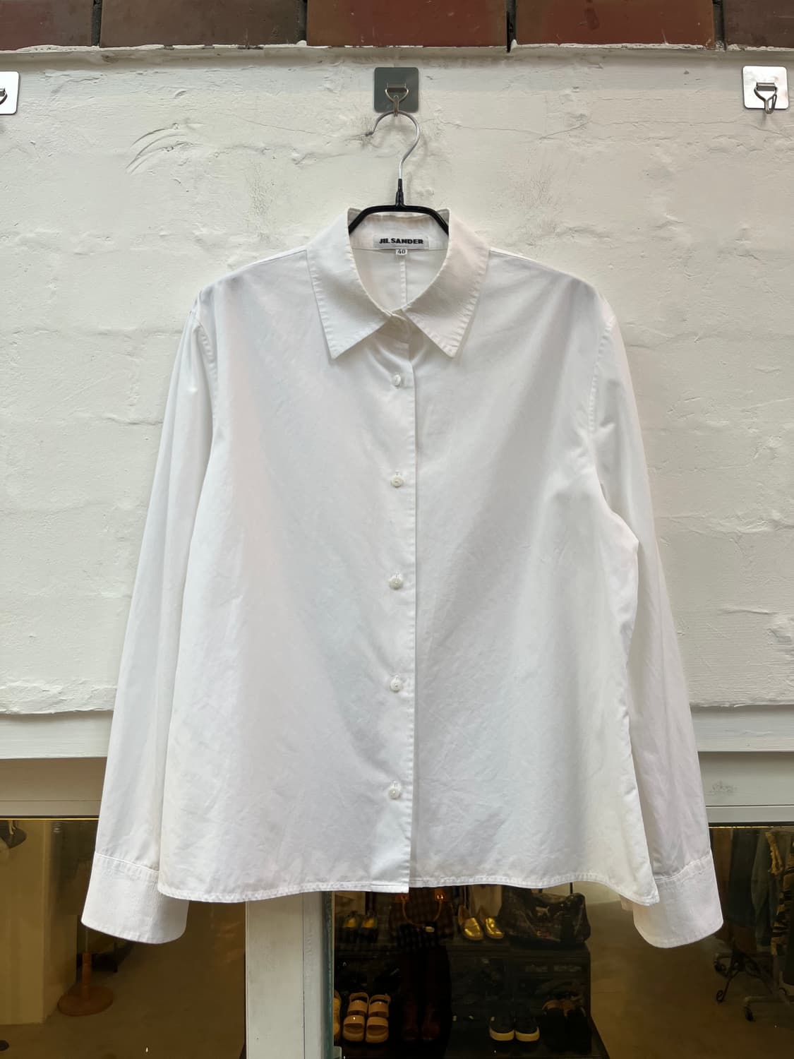 Jil Sander 화이트 긴팔 셔츠 40 상품이미지1