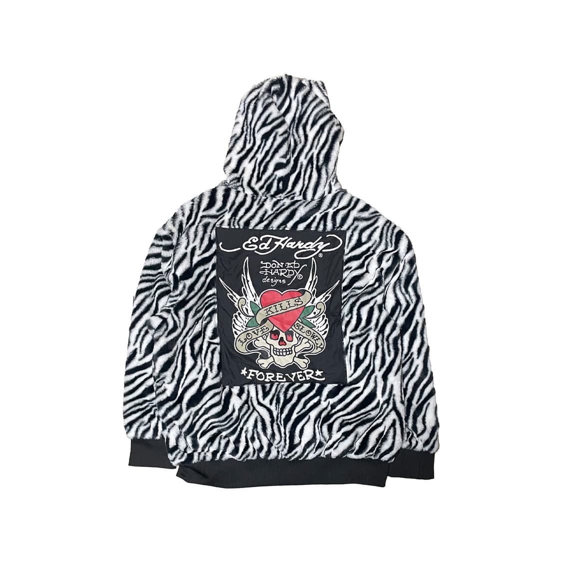 에드하디 지브라 퍼 후드집업 상품이미지2