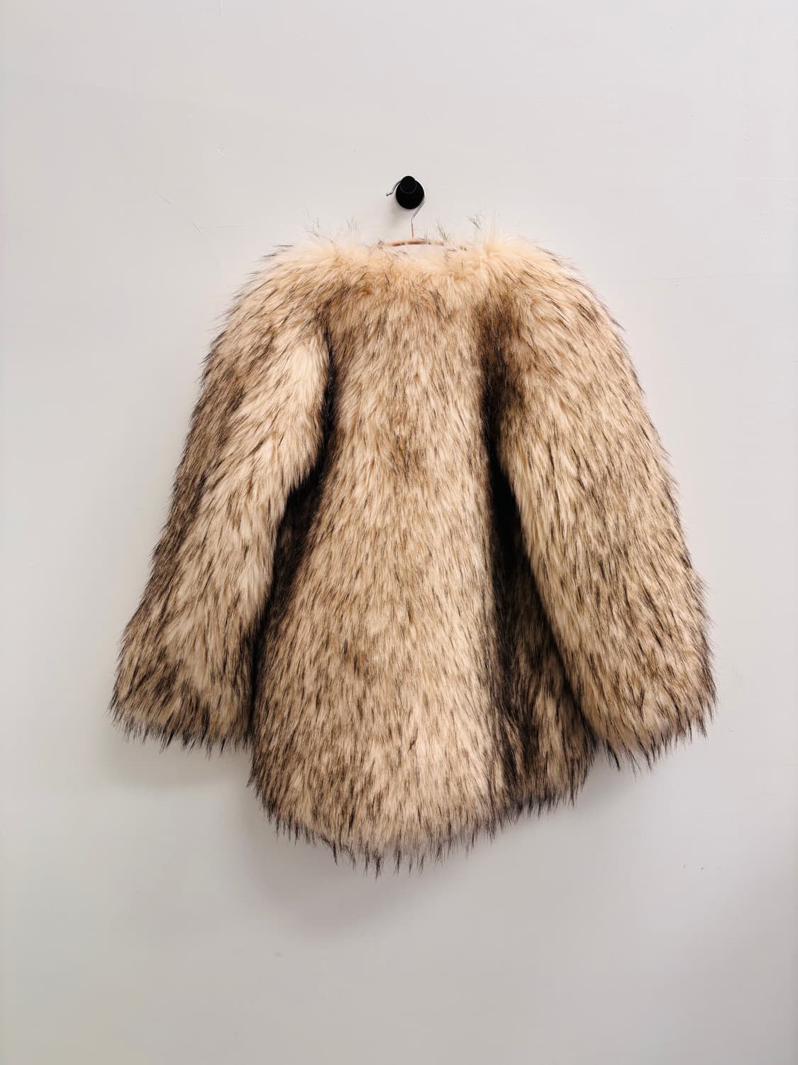 프로젝트 웨이브 프리미엄 노칼라 에코 퍼 자켓 상품이미지3