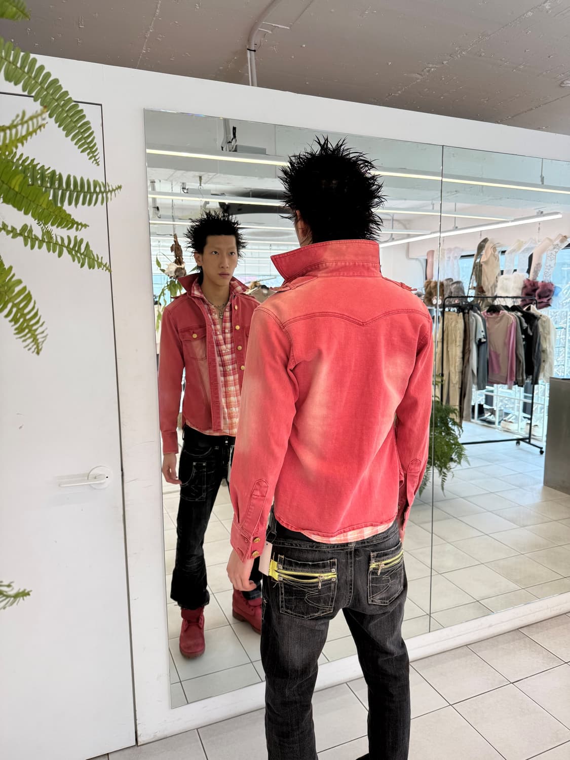 washed denim jacket 상품이미지2