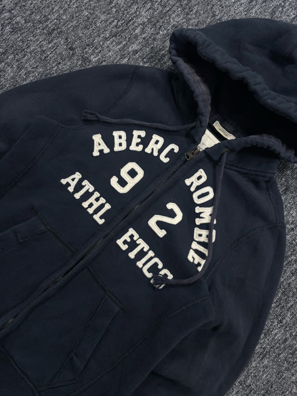 아베크롬비 네이비 후드집업 상품이미지4