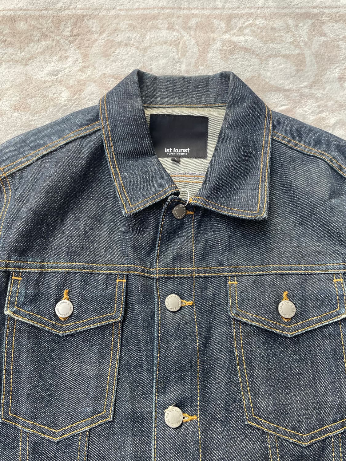 빈티지 생지 데님 트러커 자켓  상품이미지3