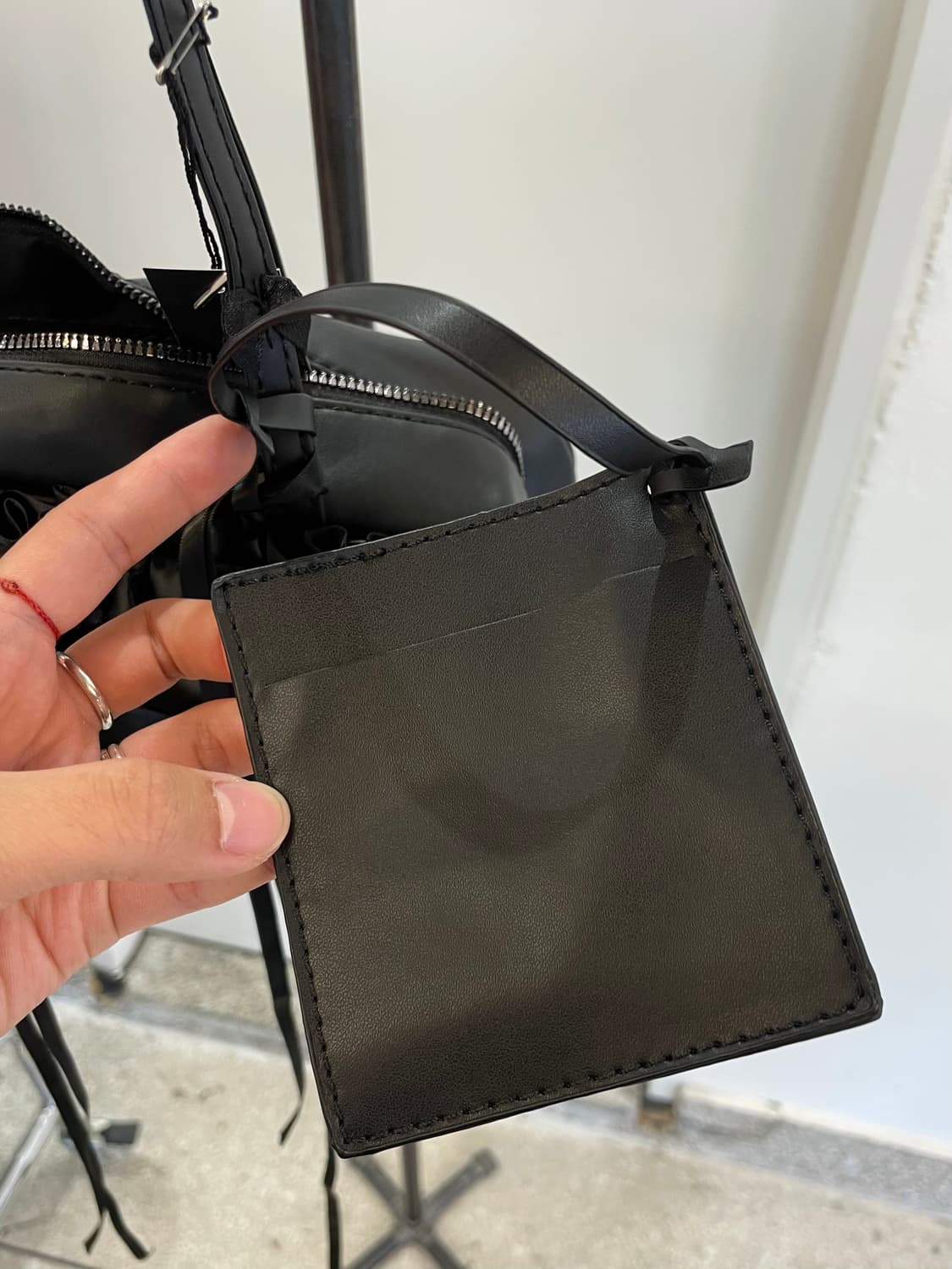 Ribbon lace shoulder bag 상품이미지8