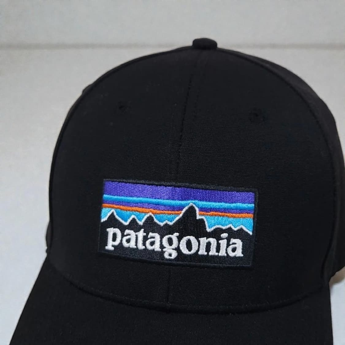 PATAGONIA 파타고니아 P6 볼캡 모자 블랙 프리사이즈 상품이미지2