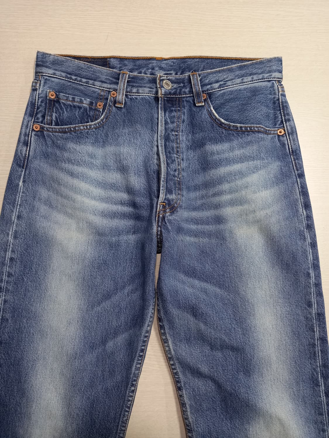 31 리바이스501 워싱 일자진 31-497 상품이미지3