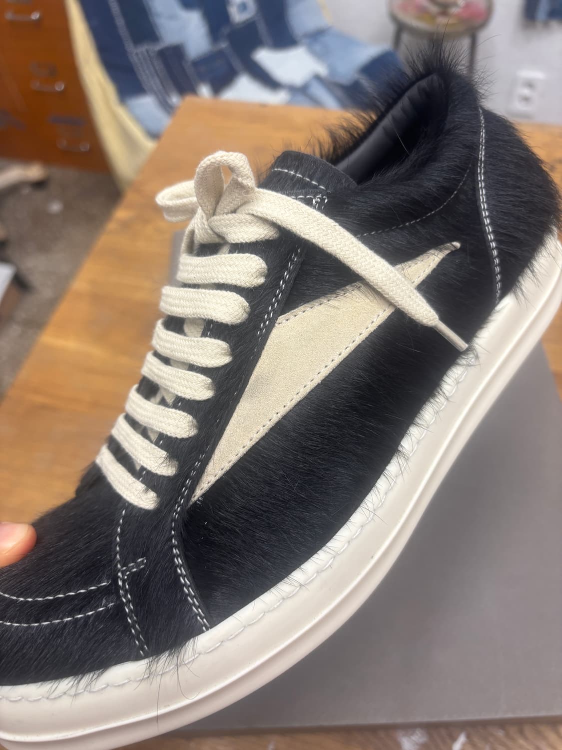 릭오웬스 송치 스니커즈 상품이미지5