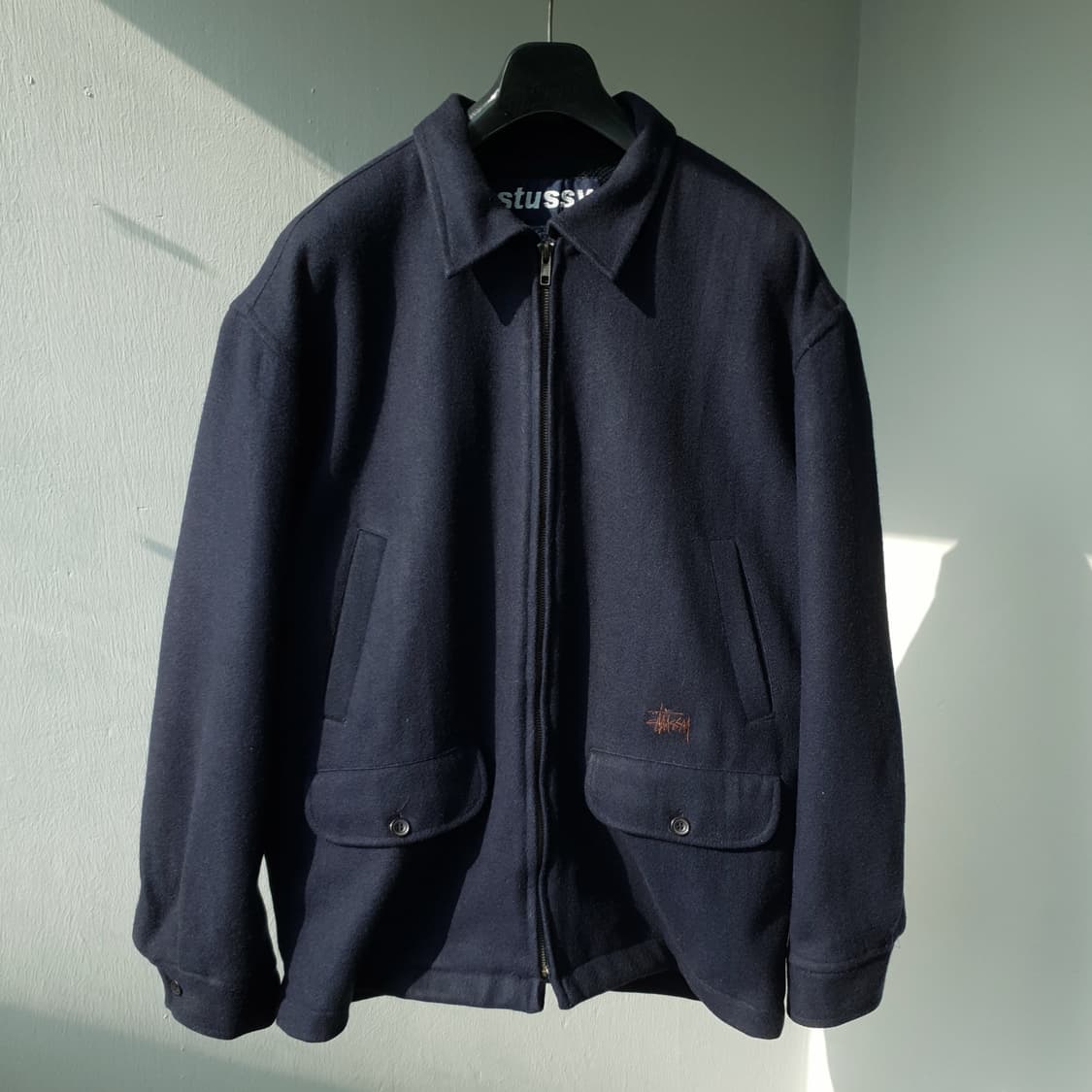 90s Stussy wool work jacket 상품이미지1