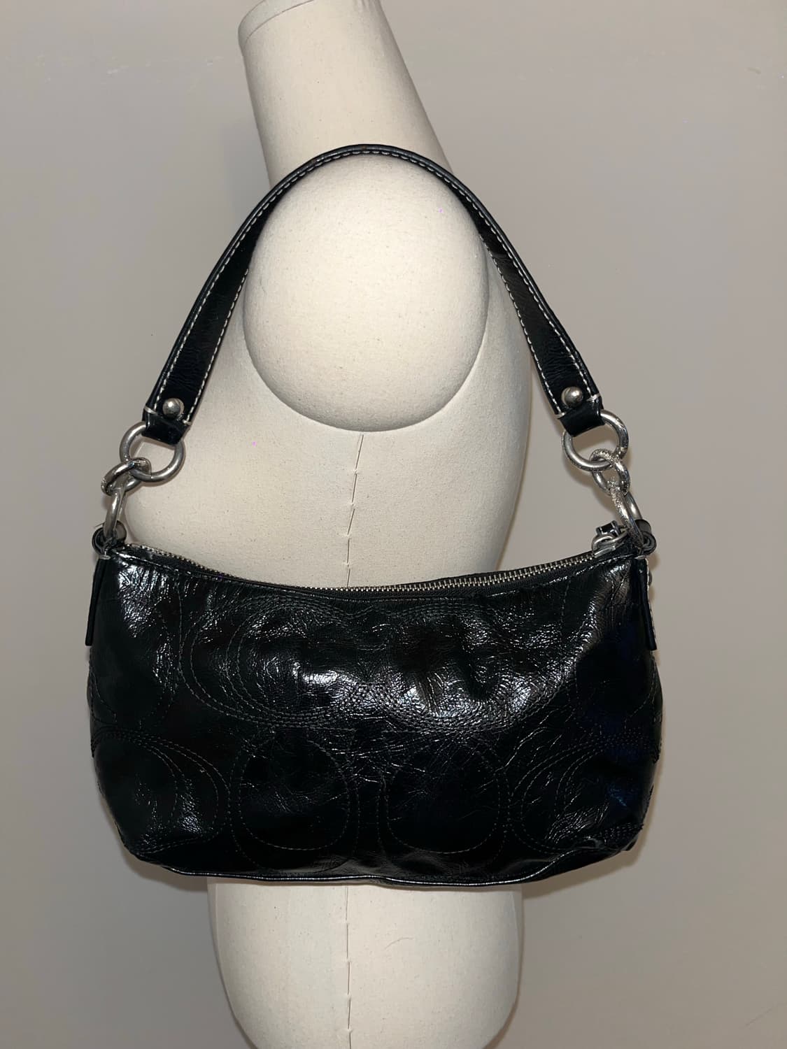 COACH black shoulder bag 상품이미지5