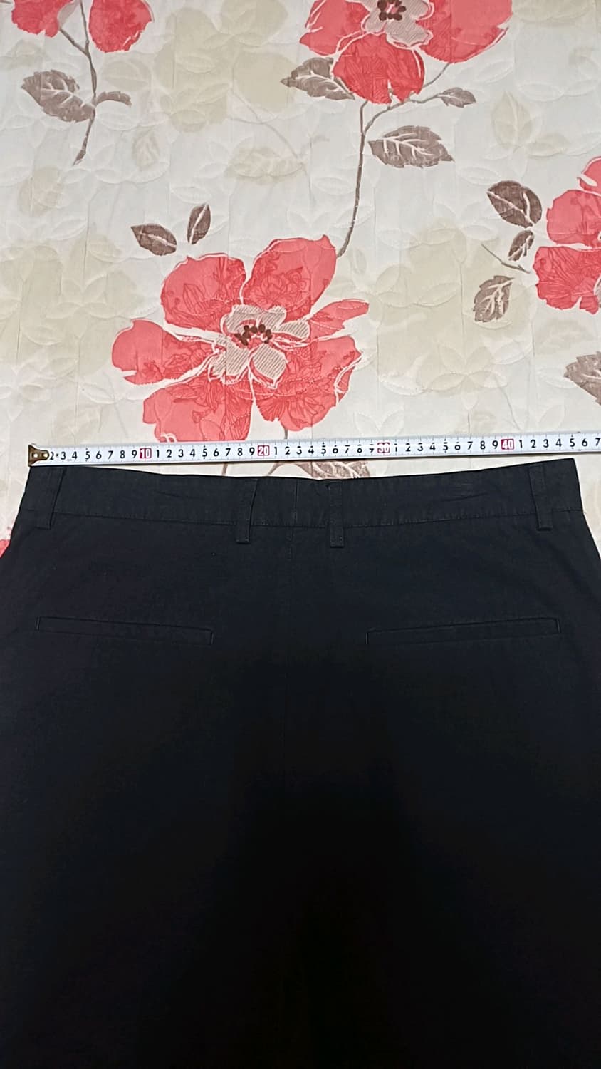 자라 와이드 카고팬츠 실측35인치 기장104 상품이미지5