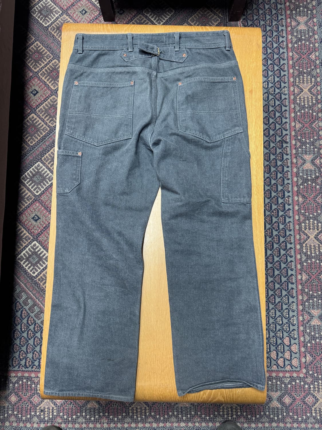 피어스 컬러러 워크팬츠 L 블랙아웃 상품이미지2