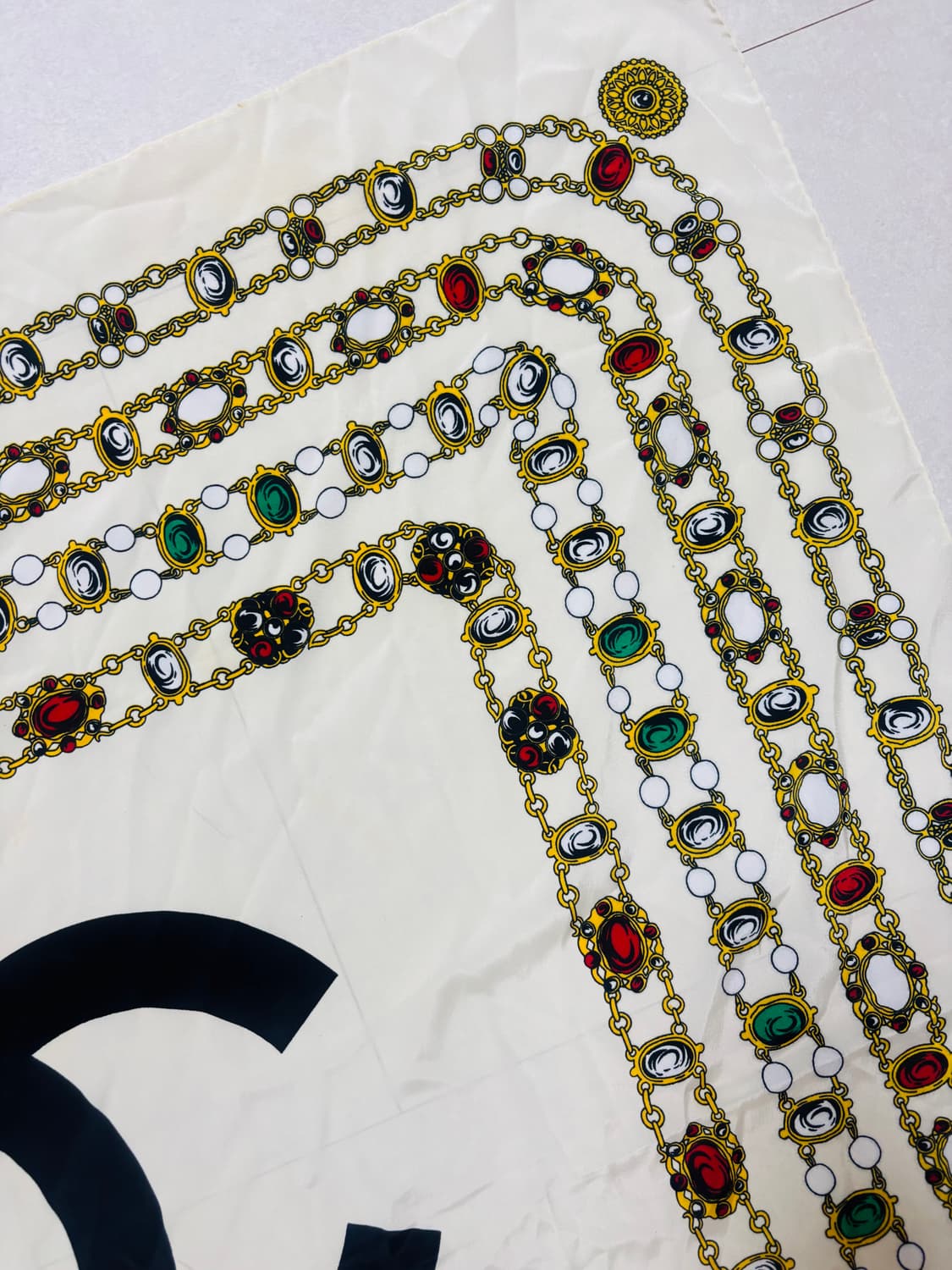 샤넬 실크 스카프 상품이미지6