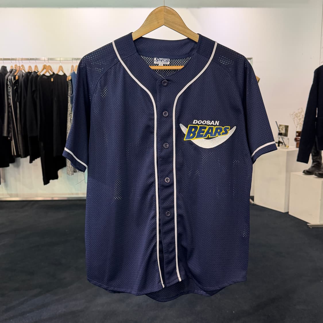 [90] 두산베어스 반달 유니폼  상품이미지1