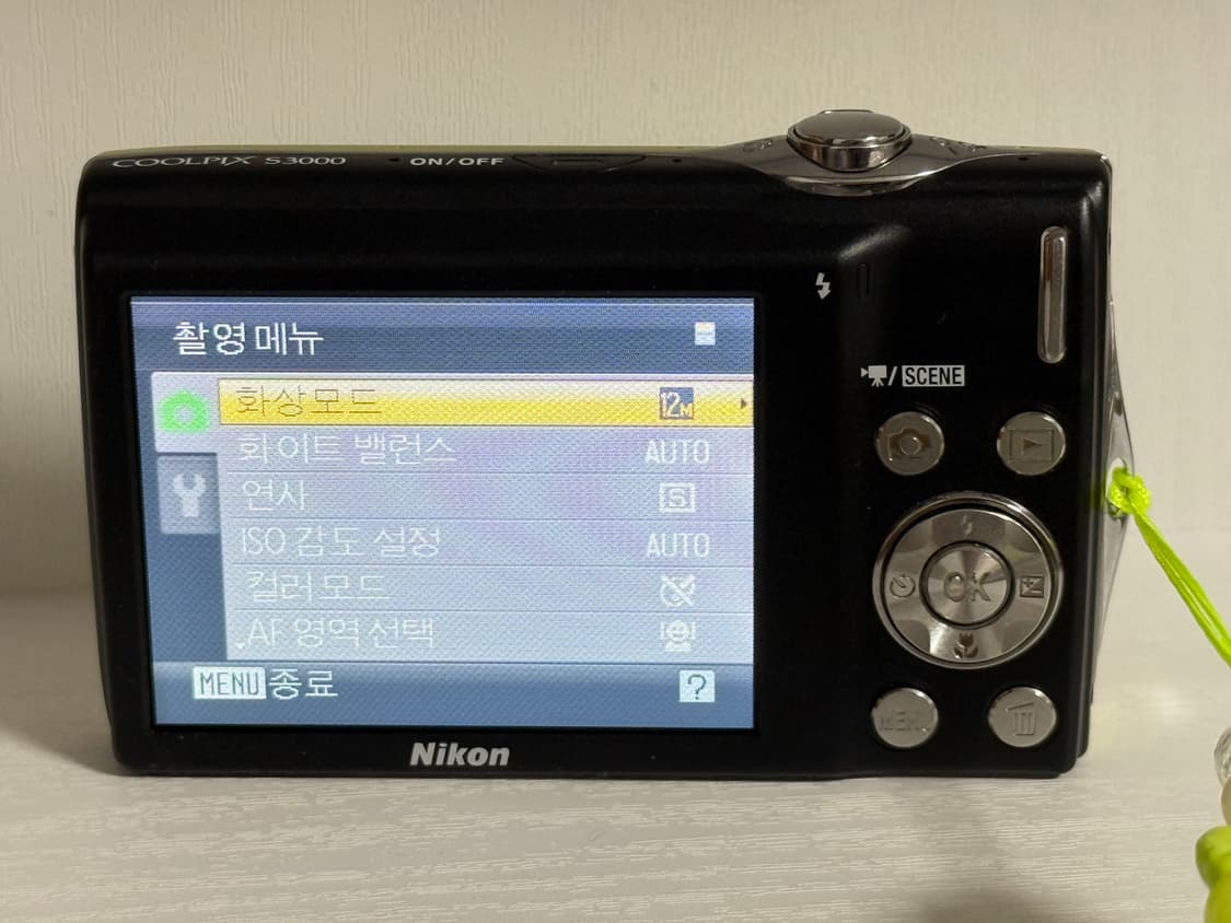 라임색🍋‍🟩Nikon COOLPIX 니콘 쿨픽스 S3000 디지털 카 상품이미지7
