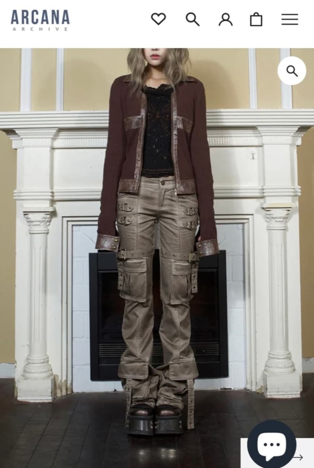 (구해요) ARIADNAw 스트레이트 캐주얼 사이드 포켓 타이트 ​팬츠 상품이미지1