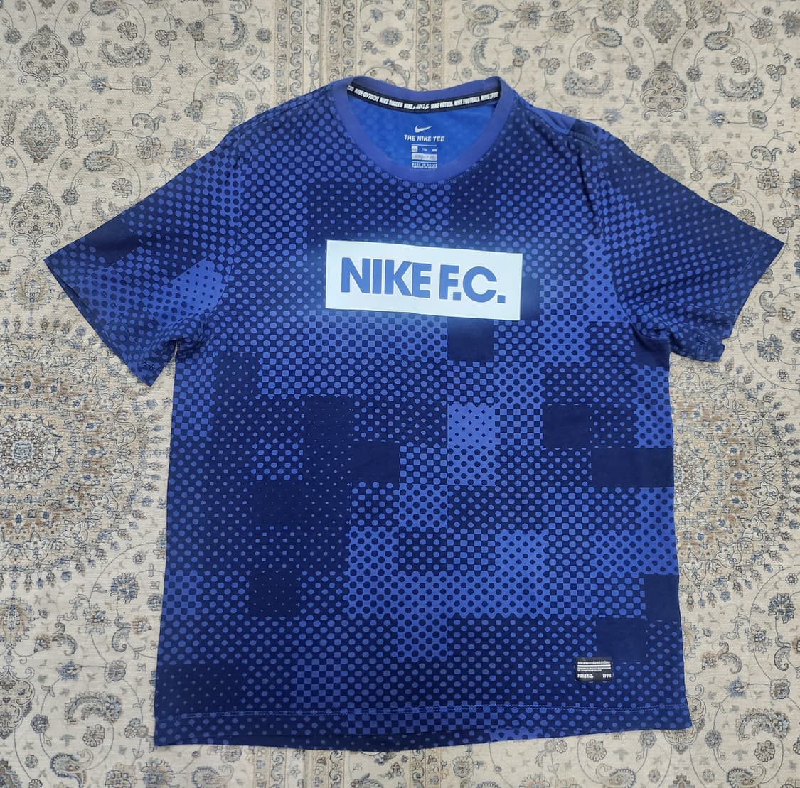 나이키 FC 에센셜 블록 반팔티 2XL 상품이미지1