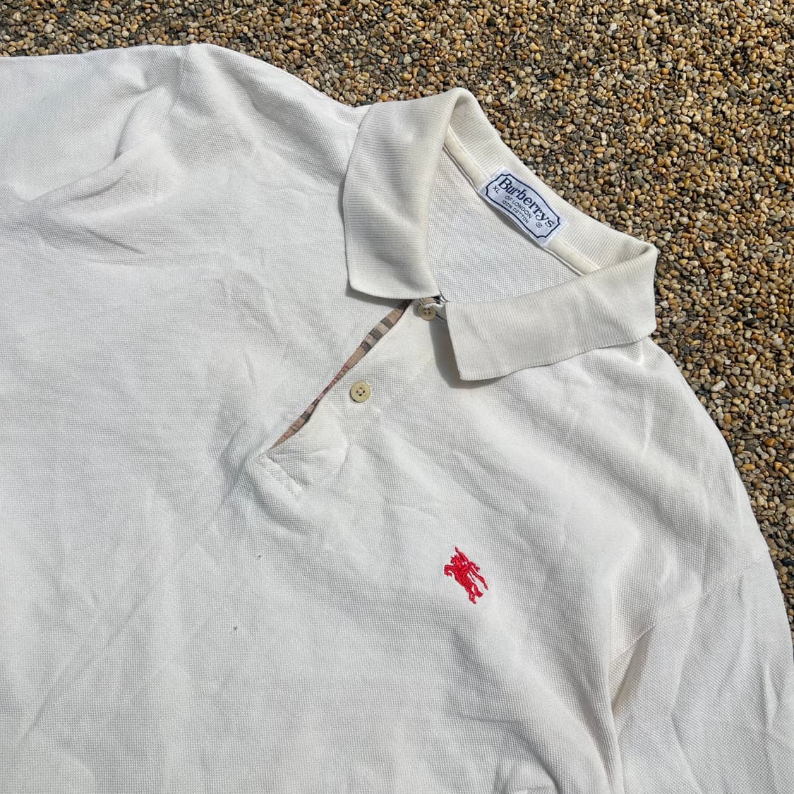 버버리(Burberry) 화이트 Pk 카라티 상품이미지2