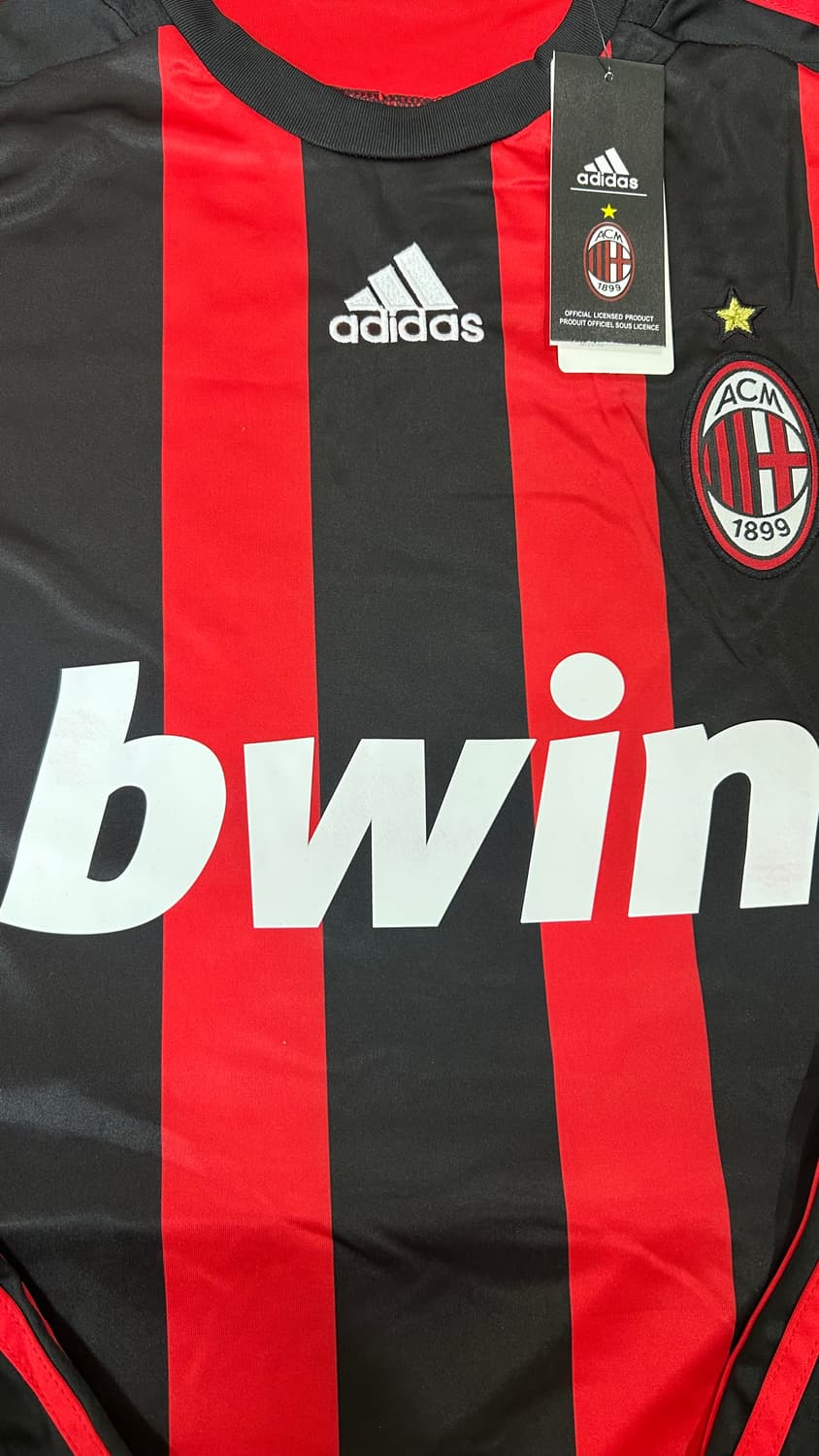 레트로 ac밀란 카카 유니폼 긴팔 상품이미지2